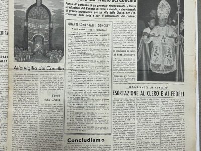 Concilio Vaticano II: 11 ottobre 1962