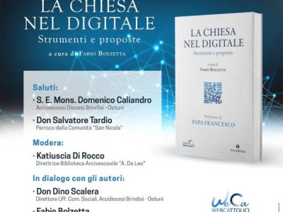 Arcidiocesi Brindisi- Ostuni: Presentazione libro “La Chiesa nel digitale”