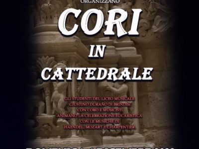 Concerto “CORI IN CATTEDRALE” – Chiesa di San Paolo Eremita Brindisi