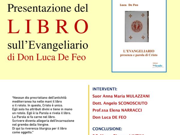 L’EVANGELIARIO, presenza e parola di Cristo